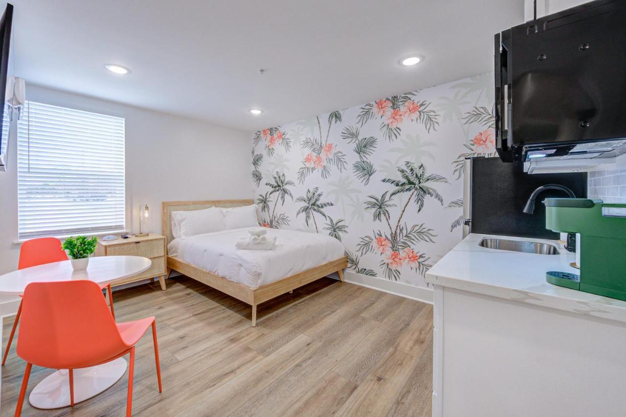 In Living Coral Studio Apartment Galveston Exteriér fotografie